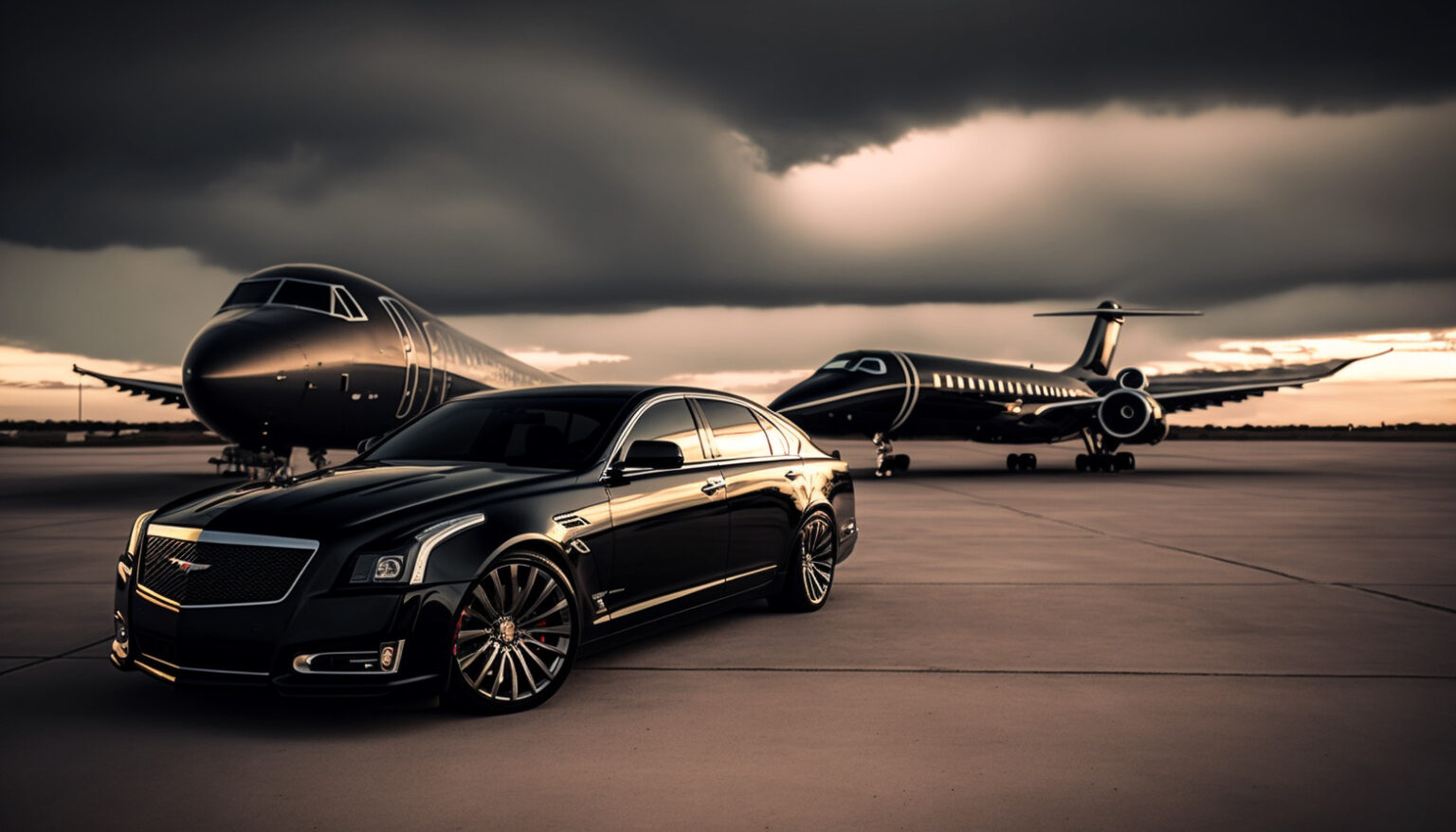 high society limo banner